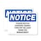 Signmission Please Help Us Conserve Energy Turn Off, 10 in W x Rectangle, Plastic OS-2PACK-NS-P-710-L-17457 - alternate 1